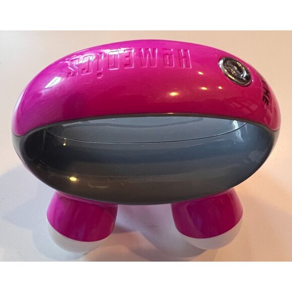 HoMedics Handheld Mini Massager - Pink & Gray w/Batteries NEW - Picture 3 of 4